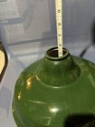 Antique Green Porcelain Enamel Lamp Shade Industrial Barn Light — photo 5