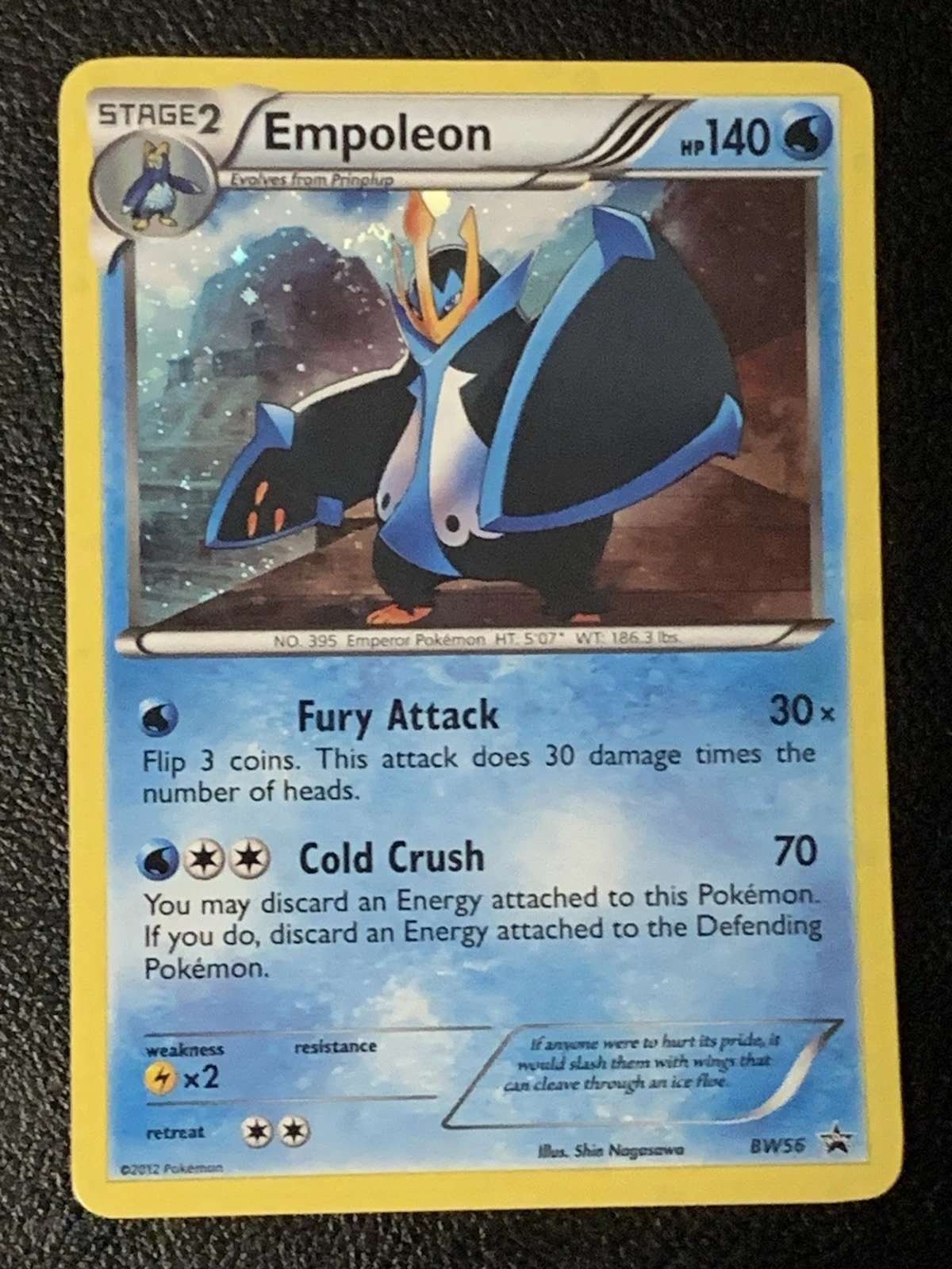 Empoleon BW56 Black & White Black Star Promo Holo Pokémon TCG LP
