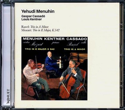 Yehudi Menuhin - Trio In A Minor + Trio In E Major, K. 542 CD