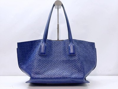 LOEWE ANAGRAM REPEAT EMBOSSED TOTE BAG 48572