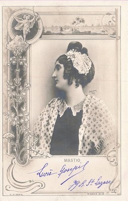 705257) Schauspieler AK Mastio gelaufen 1901