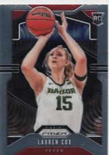 2020 Panini Prizm WNBA Lauren Cox #91 Indiana Fever Rookie (RC)
