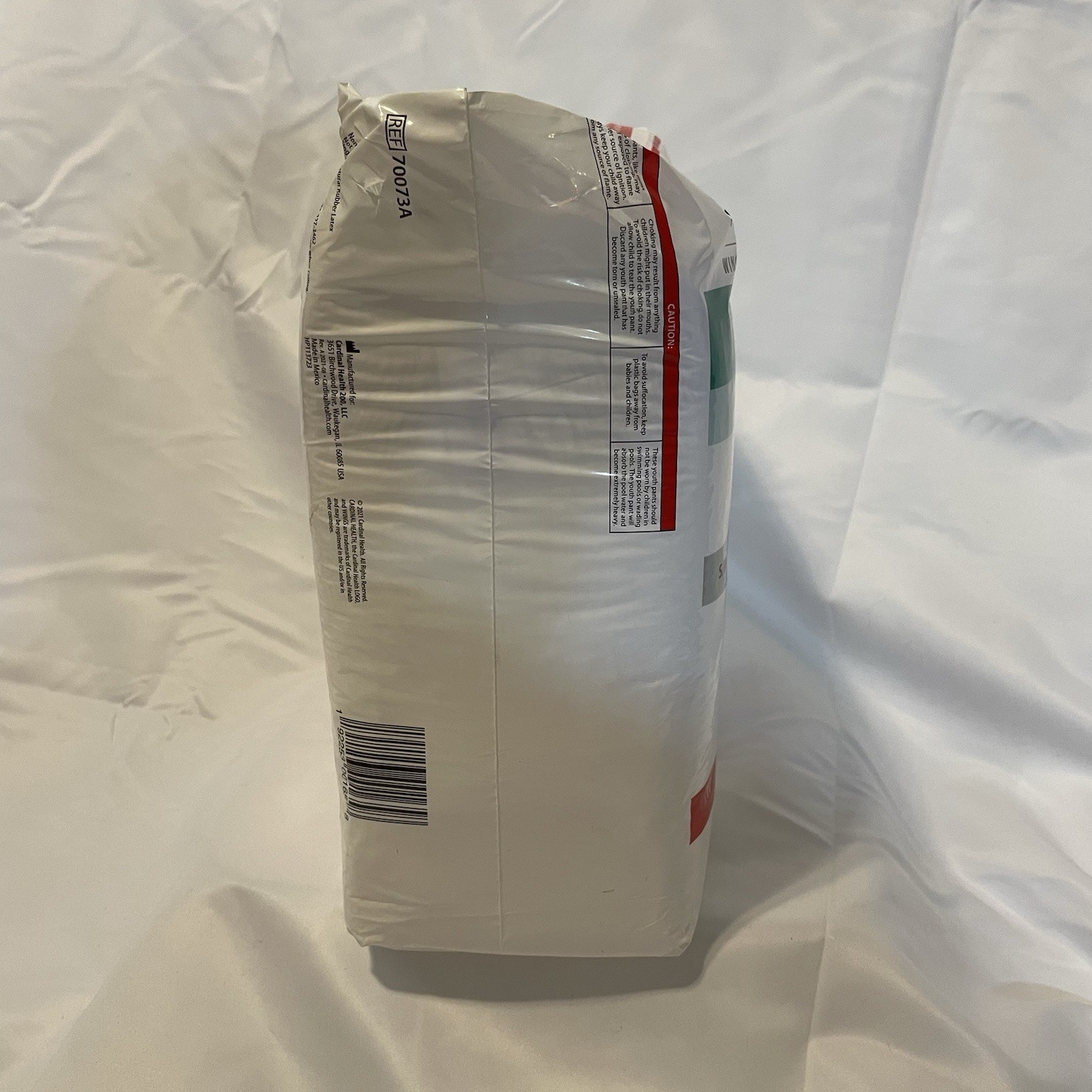 Cardinal Health Youth Pants Wings  S/M Unisex, 38-65 Lbs, 17 Ct, Lot Of 4 Packs