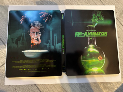Re-Animator 1+2 Steelbook Edition Blu-Ray