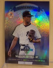 1997 Donruss LIMITED EXPOSURE 134 Mariano Rivera Refractor Yankees RARE PARALLEL