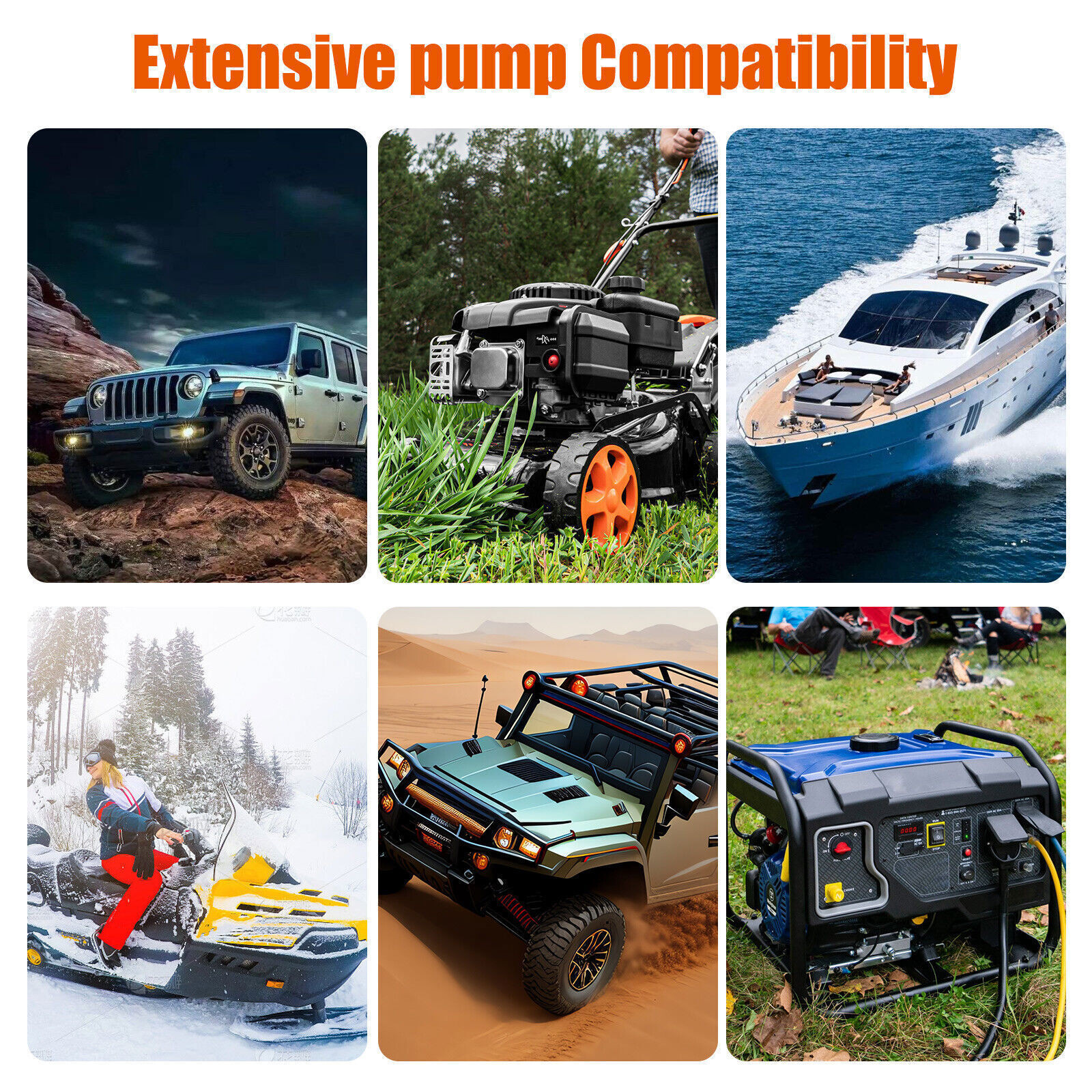 Portable Transfer Pump Battery Operated Electric Siphon Pump for Gas Fuel Diesel thumbnail 12