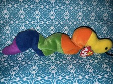TY Beanie Baby Inch the Inchworm Toy