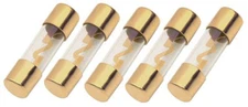 5 PCS - 50 AMP AGU FUSES FUSE CAR AUDIO AMP INSTALL NEW