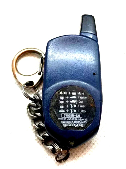 COMPUSTAR KEYLESS REMOTE CAR STARTER KEY FOB CM6000 CM6200 CM6300 2WG5R-SH OEM - Image 3 of 4