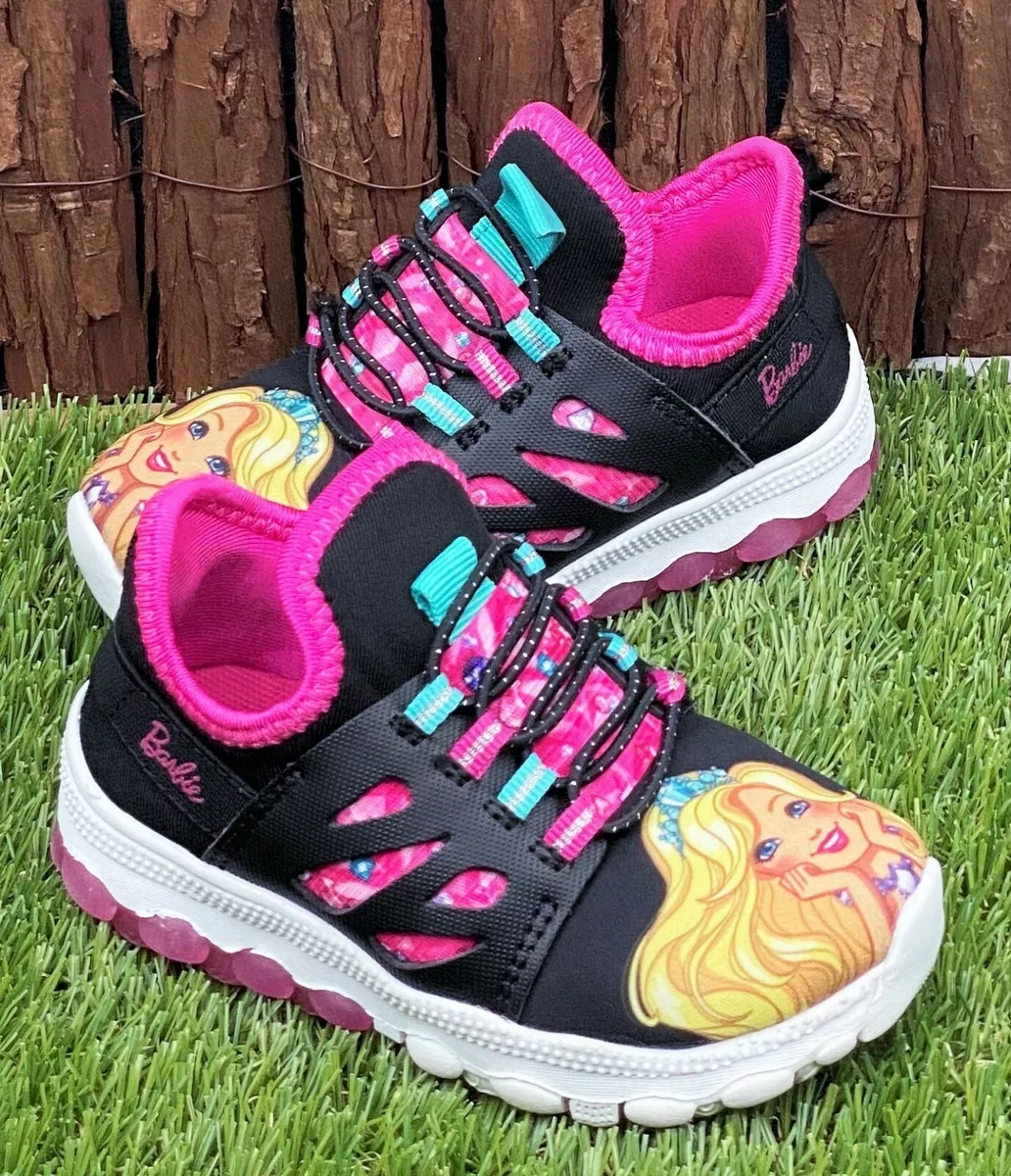 Barbie light cheap up shoes
