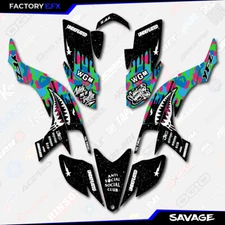 CMGK Savage Camo Racing Graphics kit fits 03-08 Yamaha YFZ450 ATV Decals YFZ 450