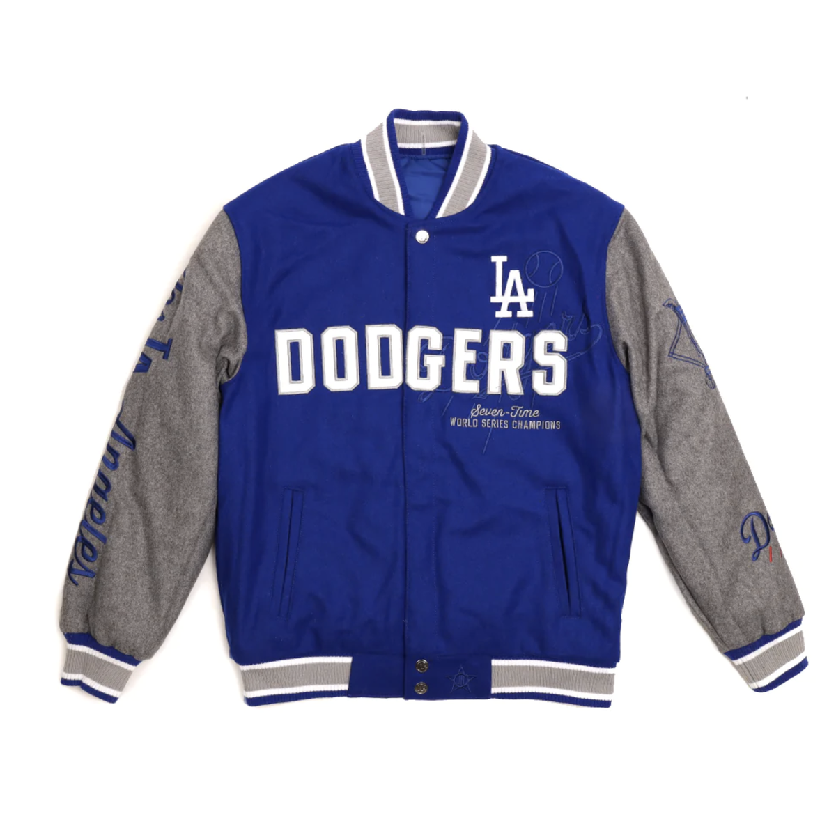 LA Dodgersリバーシブル ジャケット Authentic Los Angeles Dodgers Major League Baseball Two-Tone