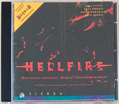 Diablo Hellfire !! das einzige offizielle AddOn !! Kultspiel !! Zustand lesen