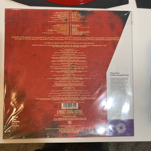 Complete Prince Paul Prince Among Thieves Vinyl Me Please VMP Red 2LP RH035 NM - Picture 6 of 10
