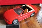 Barbie 21” FORD MUSTANG CONVERTIBLE 1994 Red Toy Car EXPANDS Vintage RARE Mattel