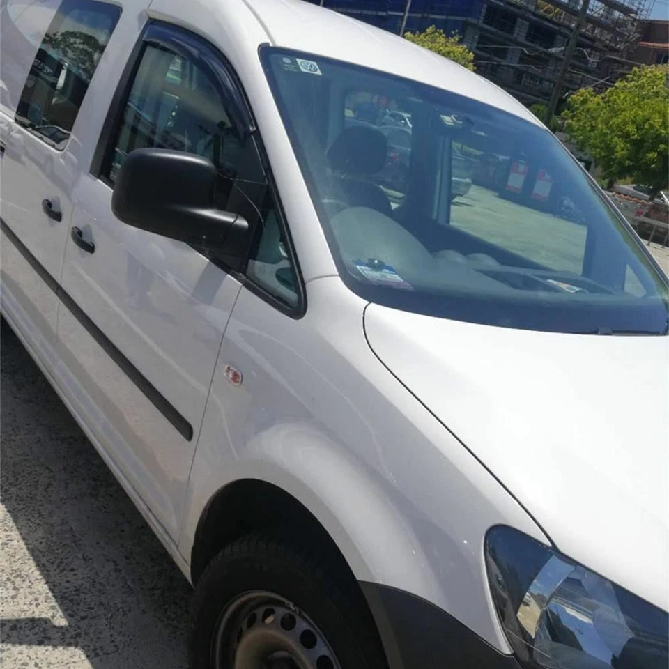 Protectores climáticos delgados para VW VOLKSWAGEN CADDY 2005-2020 tintados Foto 4 de 4