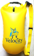 Swim Buoy Dry Bag PVC 15L Floaty Safety Float Bag Swimmers Bright Safe Swimming