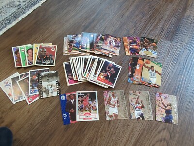 1990-2002 NBA Fleer Basketball Lot 81 Cards, Holo/Foil, Rookie, Excellent!