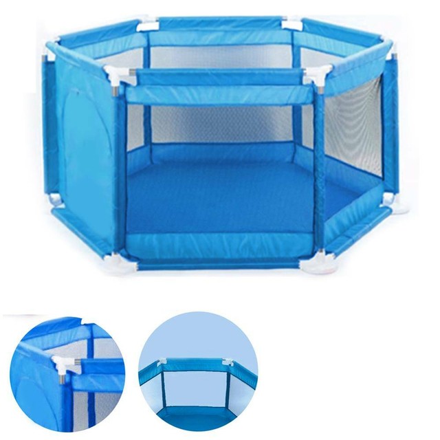 round baby gate pen