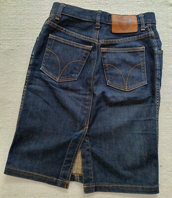 Hysteric Glamour Japan Denim dehnbarer Rock klein RAR Vintage