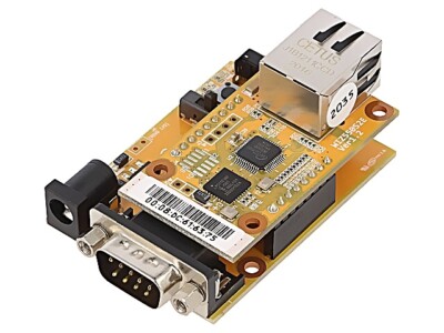 WIZ550S2E-232 Module: Ethernet Comp: SP3232EBEY,W5500uC: LPC11E36FHN33 3.3VDC WI