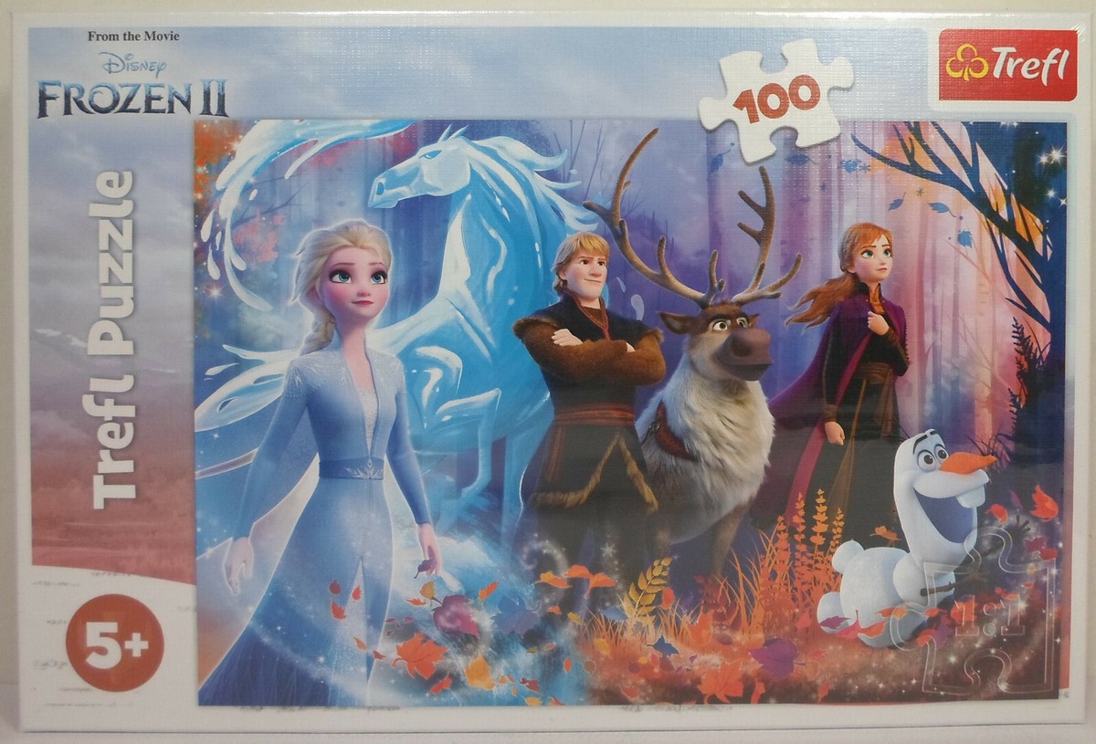 TREFL DISNEY FROZEN II PUZZLE 100 Pcs 41 x 27.5 cm MADE IN POLAND