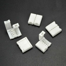 10pcs 8 10mm 4pin Solderless Connector Adapter for 5050/2835 RGB LED Strip Light
