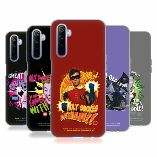 OFFICIAL BATMAN TV SERIES CHARACTER ART SOFT GEL CASE FOR REALME PHONES - 第 1/13 張圖片