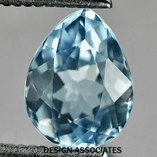 SKY BLUE TOPAZ NATURAL 17.5 x 11 MM PEAR CUT ALL NATURAL F-5051