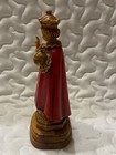 Infant of the Prague Anri Nativity Wood Handcarved/Handpainted Italy 7.5”Vintage — photo 9