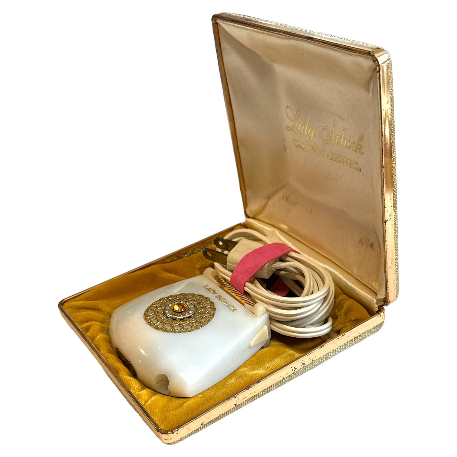 Vintage Lady Schick Crown Jewel Model 110 Electric woman's Razor/Shaver