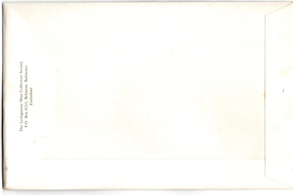 Zimbabwe 1980 First Definitive Issue Livingstone Mint FDC Silver Coloured $2 - Image 3 of 3