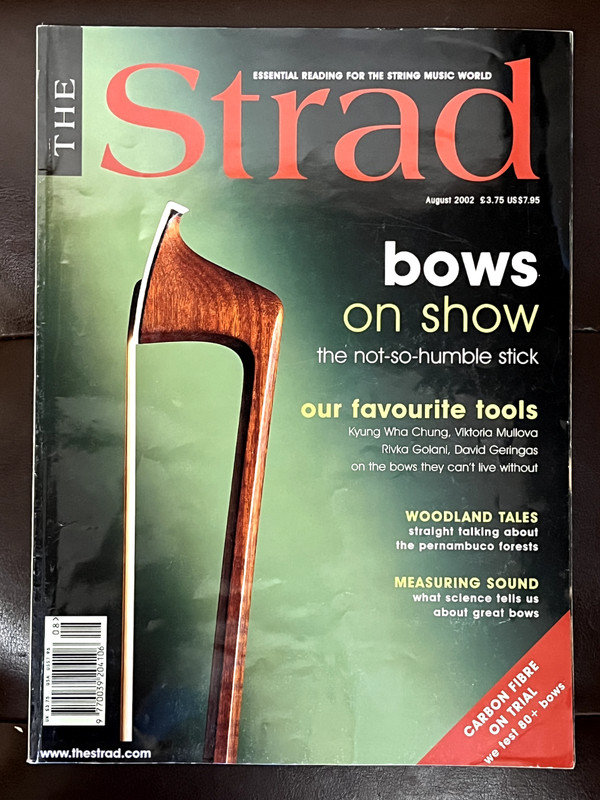 The Strad Magazine - August 2002 - Kyung Wha Chung, Viktoria Mullova