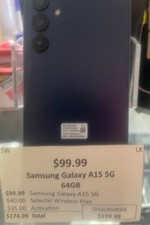 Selectel Wireless Samsung Galaxy A15 5G Bundle