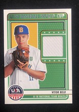 VITOR BELO 2023 Panini Stars & Stripes U18 WORLD CUP JERSEY Brazil