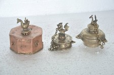 3 PC Vieux Laiton & Cuivre Uni…