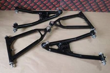 NEW Upper + lower a-arms COMPLETE Yamaha Raptor 700 700r YFZ450 2004-2023 BLACK