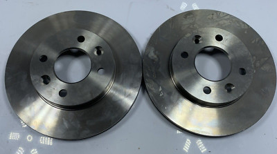Pair Of Brake Discs Renault Kangoo-Clio-R11-R9-Super 5-Megane Nissan Oem Graf
