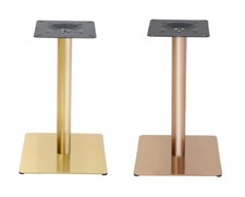 Gold Rose Gold Table Base for Restaurant Cafe Club Pub Legs