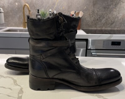 00s alfredoBANNISTER layered boots レイヤード 靴 00s
