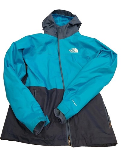 The North Face Boys L 14/16 1/4 Zipper Fleece Blue/red Accents! | eBay