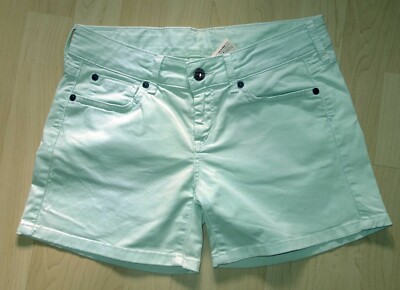 PEPE Jeans - mintgrüne Stretch-Shorts - Gr. 14 - Bundweite verstellbar