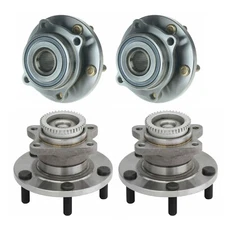 Moog Front&Rear Wheel Bearing and Hub Assembly Kit For Mitsubishi Eclipse Galant