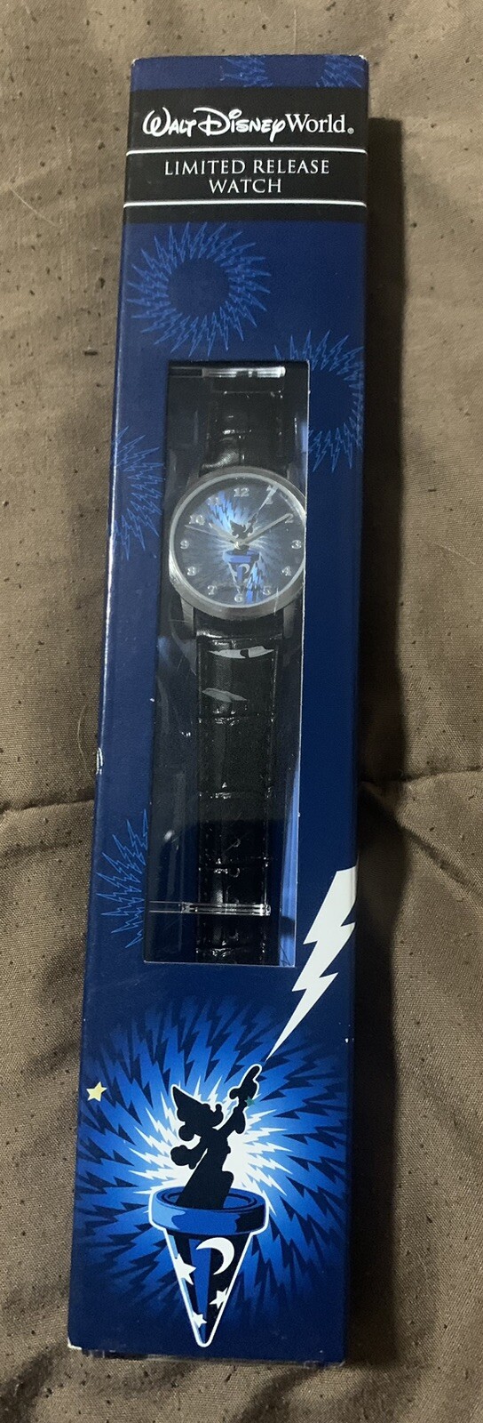 Walt Disney World Mickey Mouse Fantasia Sorcerer Limited Release Wrist Watch
