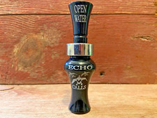 ECHO CALLS Open Water Duck Call - Bourbon Single Reed Acrylic For Long-Distance Hunting