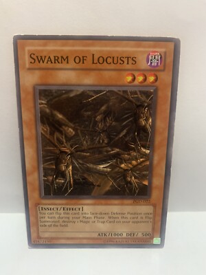 YUGIOH SWARM OF LOCUSTS PGD-022 COMMON LIGHT PLAYED
