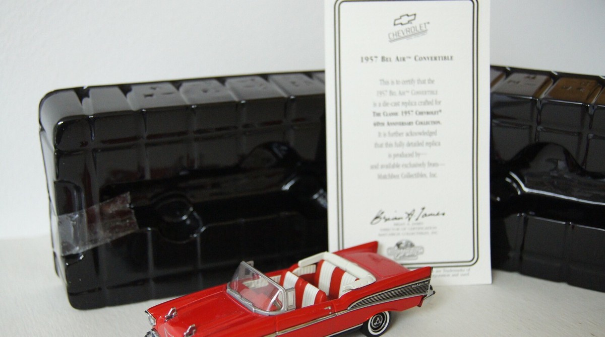 ミニカー MATCHBOX Chevrolet Bel Air Convertible Matchbox Collectibles 1957 Chevrolet Bel Air Convertible