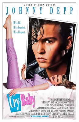 Cry Baby movie poster - Johnny Depp poster - 11'' x 17'' 