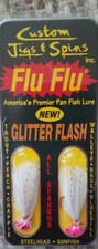 Custom Jigs And Spins Flu Flu Jig 1/32nd Pnk/Wht-Silvr-Brand New-SHIPS N 24 HOUR