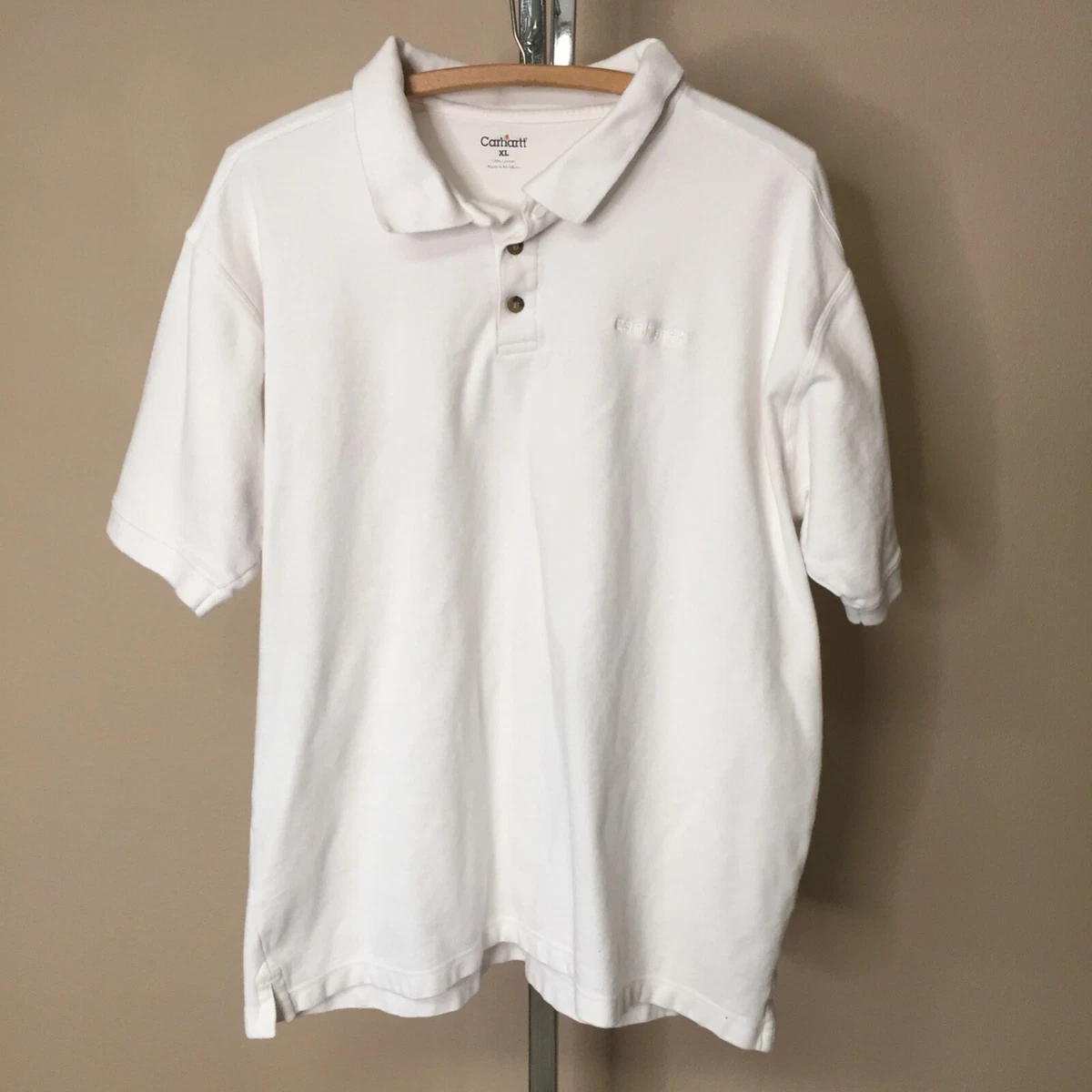 carhartt white polo shirt